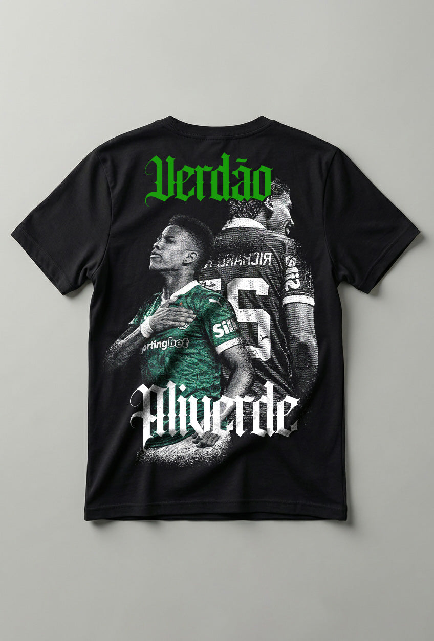 Camiseta Futebol Torcida Mancha Verde