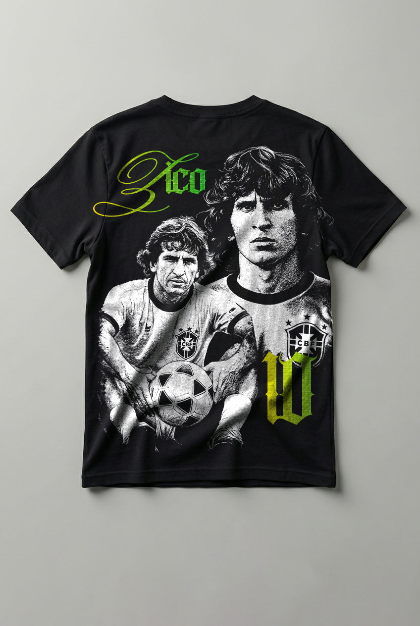 Camiseta Futebol Zico