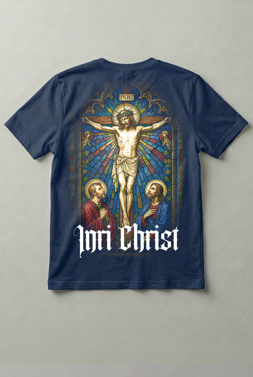 Camiseta Religião Inri Christ