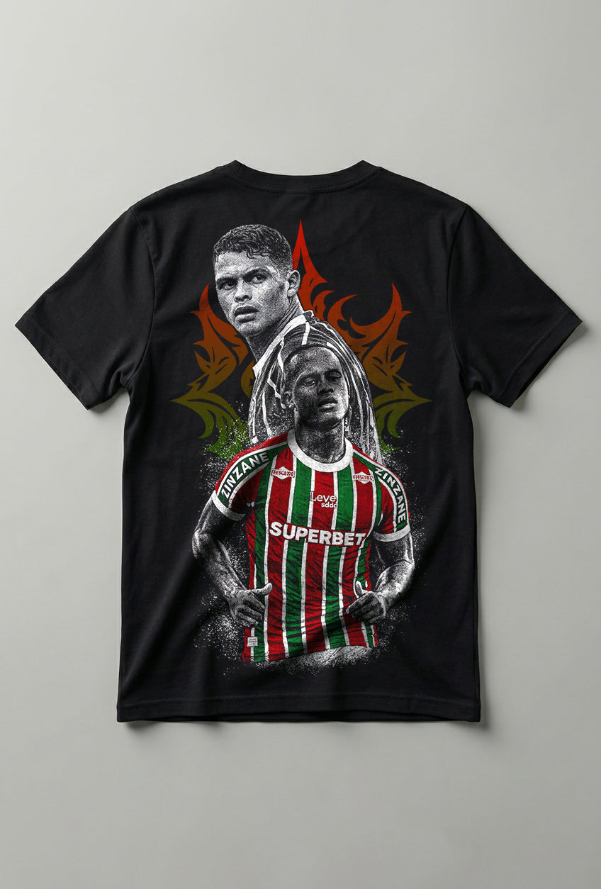 Camiseta Futebol Torcida Time de Guerreiros Fluminense