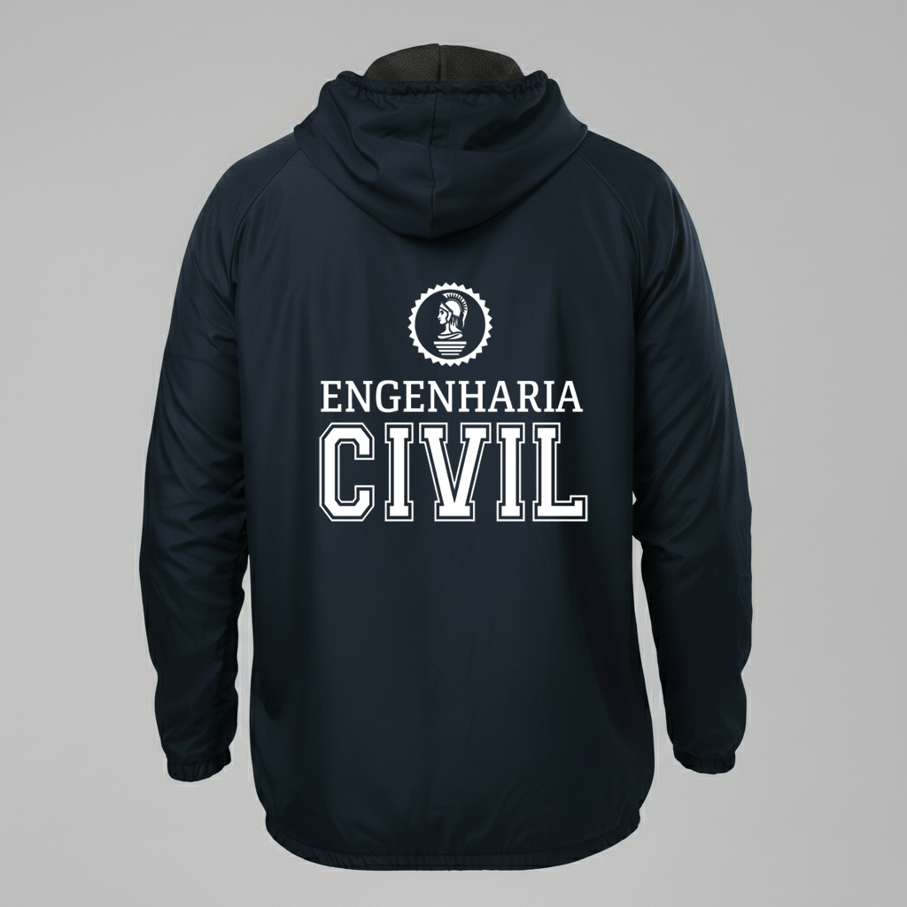 Jaqueta Corta Vento Engenharia Civil