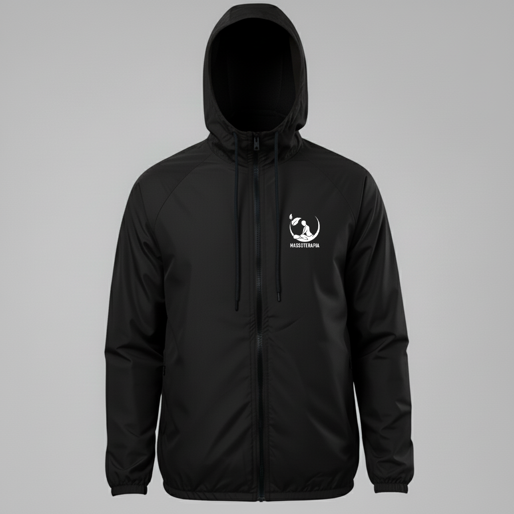 Jaqueta Corta vento Massoterapeuta