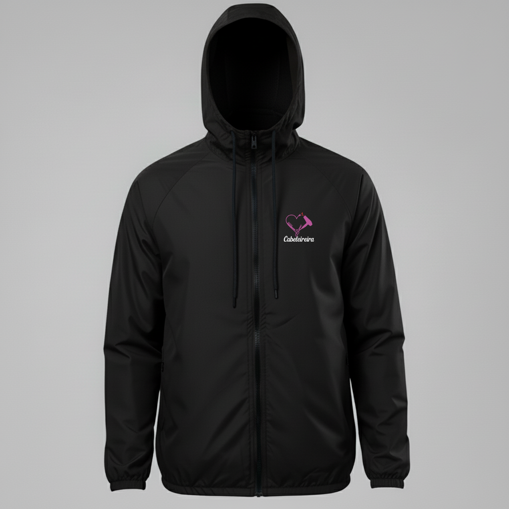 Jaqueta Corta vento Manicure e Pedicure