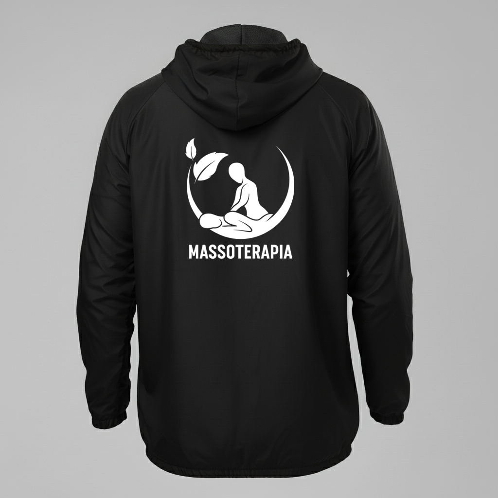 Jaqueta Corta vento Massoterapeuta
