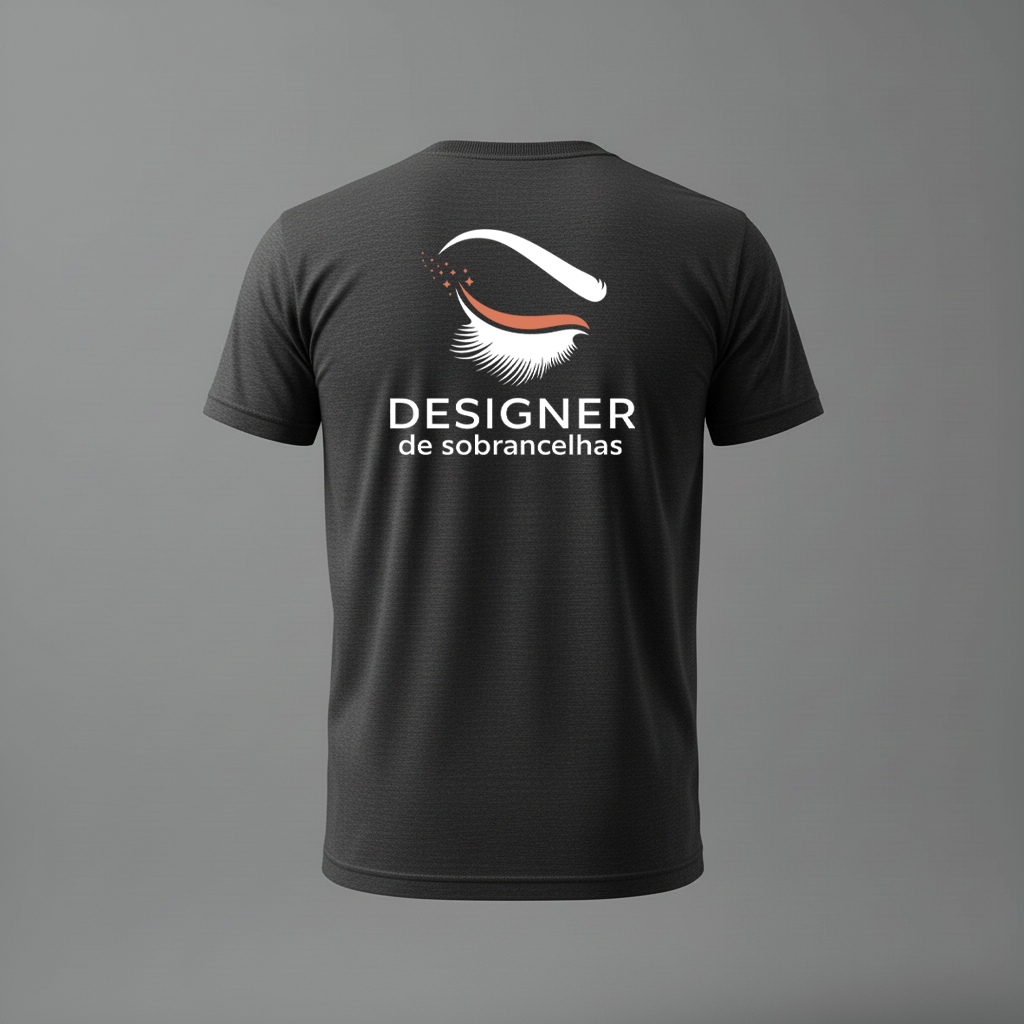 Camiseta Designer de Sobrancelhas