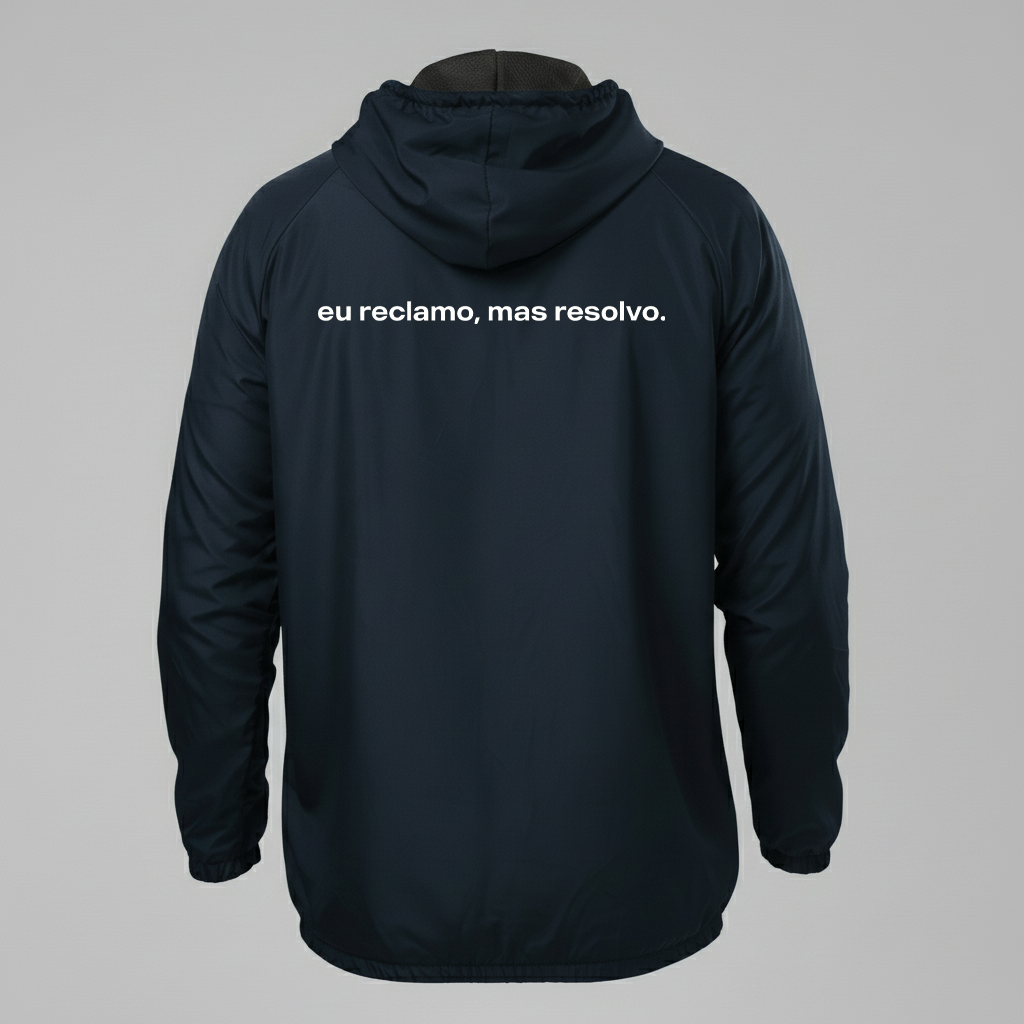 Jaqueta Corta vento, eu reclamo mas resolvo.