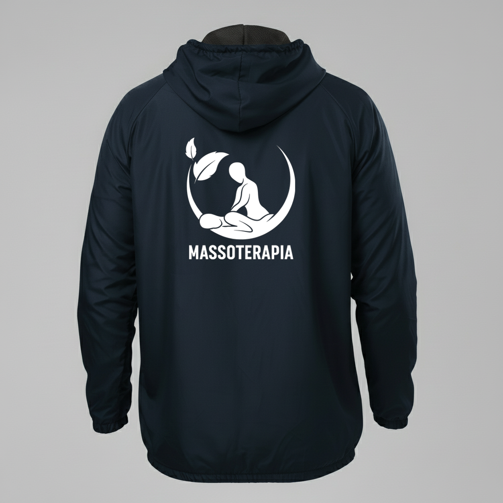 Jaqueta Corta vento Massoterapeuta