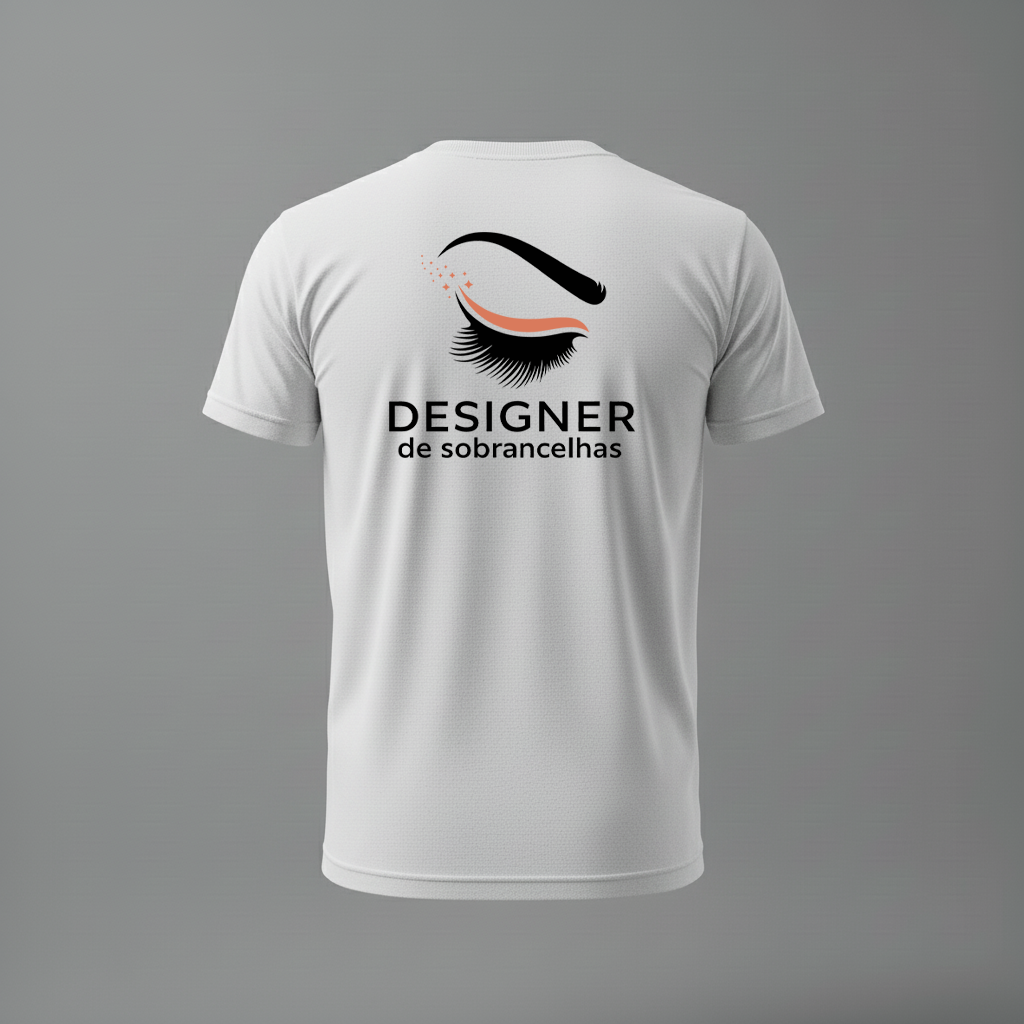 Camiseta Designer de Sobrancelhas