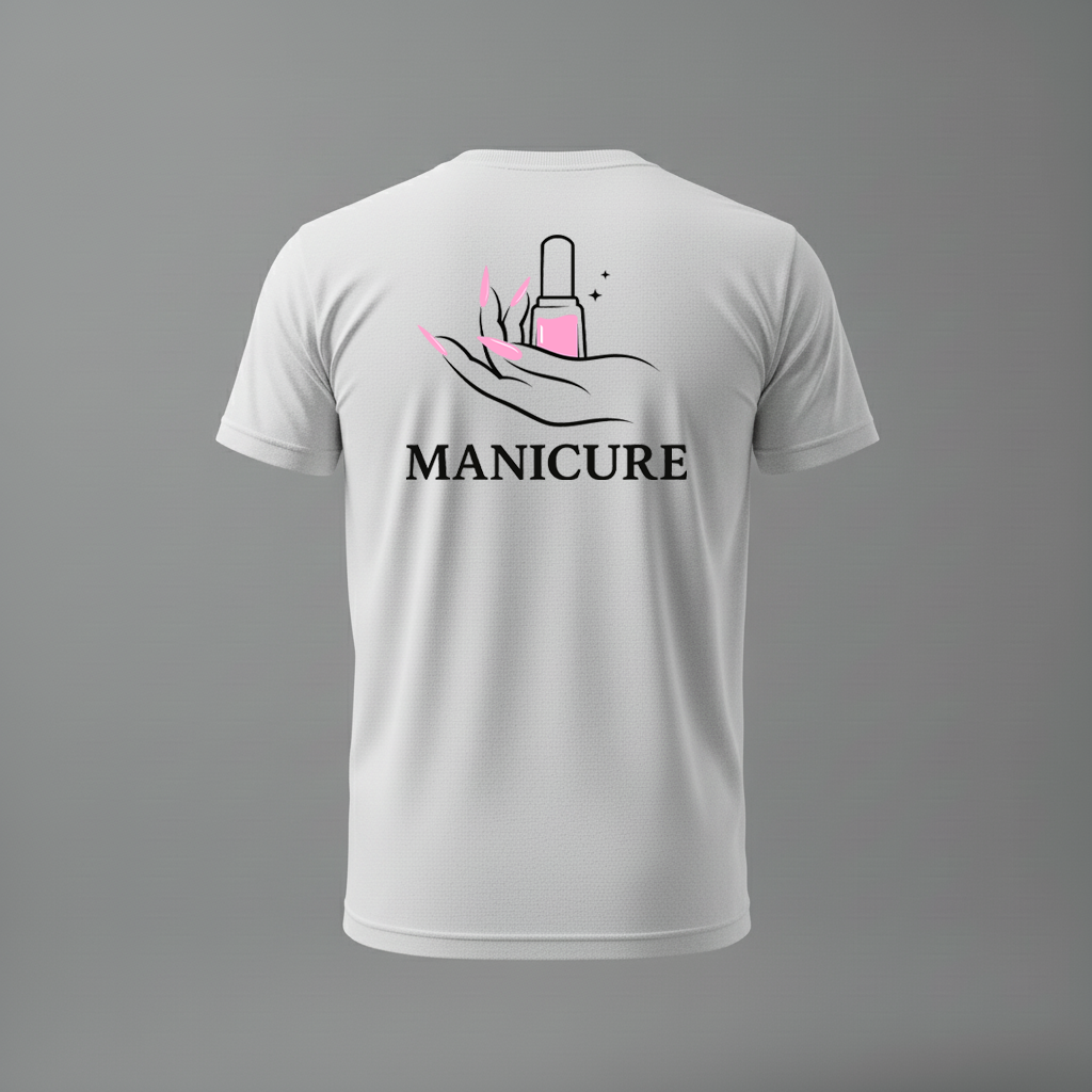 Camiseta Manicure e Pedicure