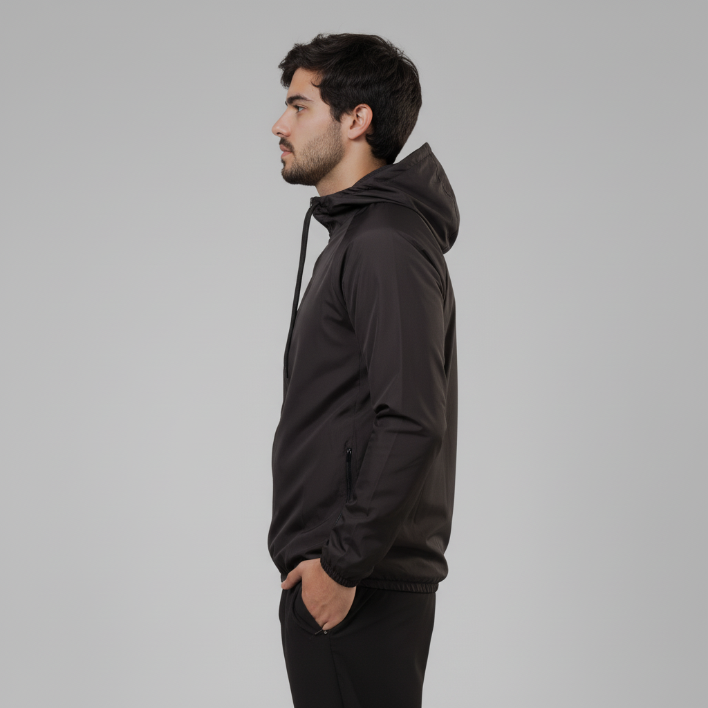 Jaqueta Corta Vento Lisa