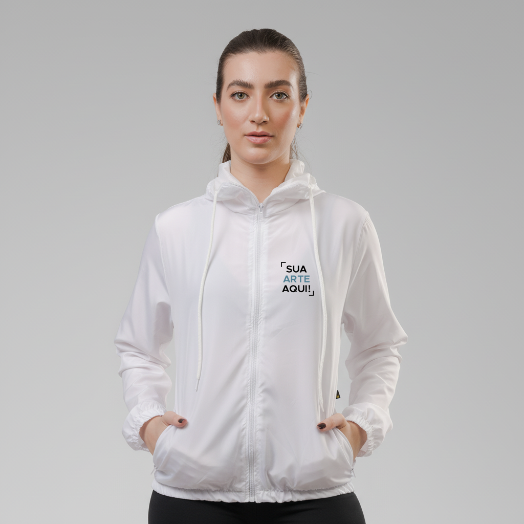 Jaqueta Corta Vento Personalizável