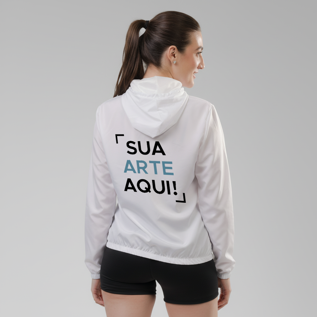 Jaqueta Corta Vento Personalizável