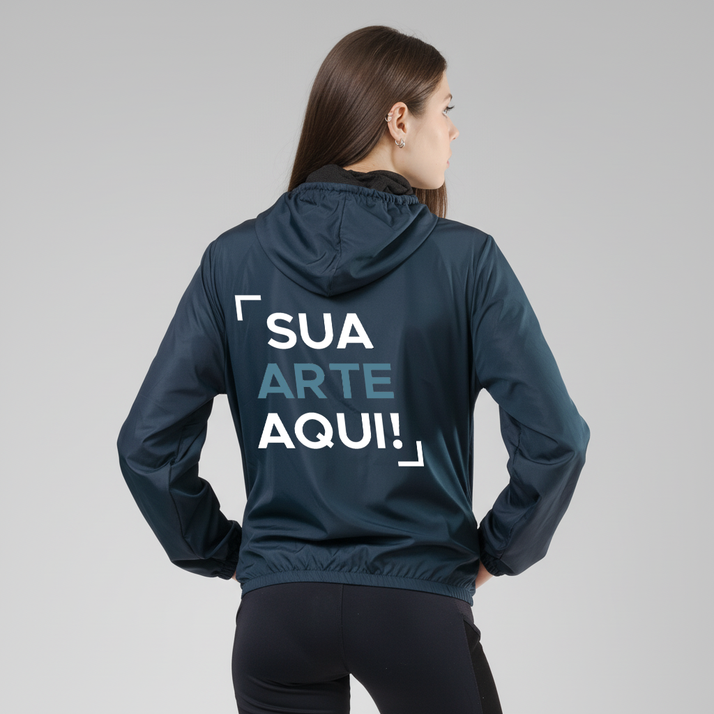 Jaqueta Corta Vento Personalizável