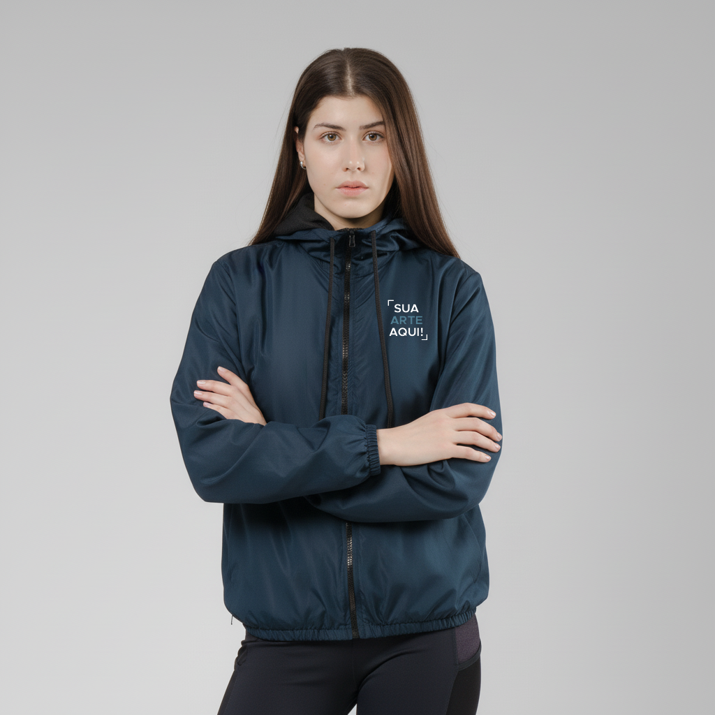 Jaqueta Corta Vento Personalizável