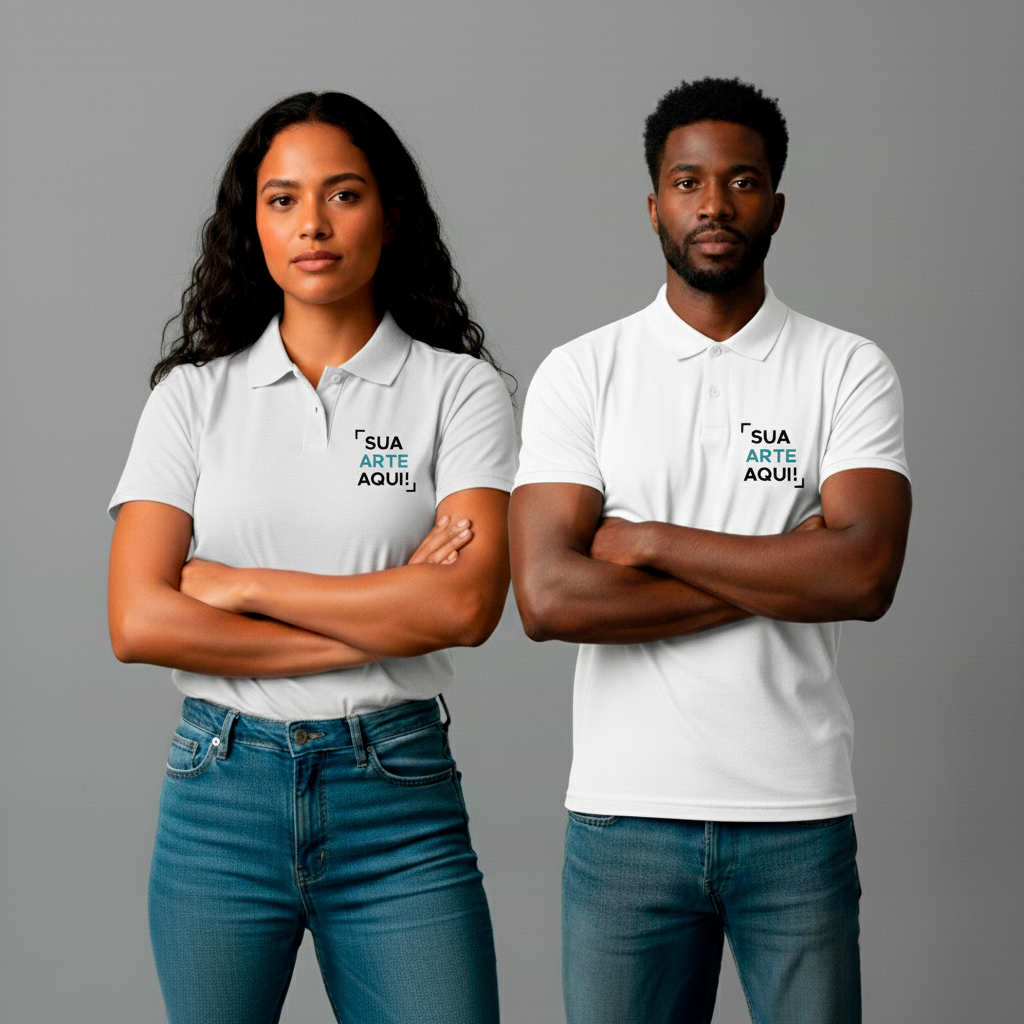 Camiseta Polo Personalizável
