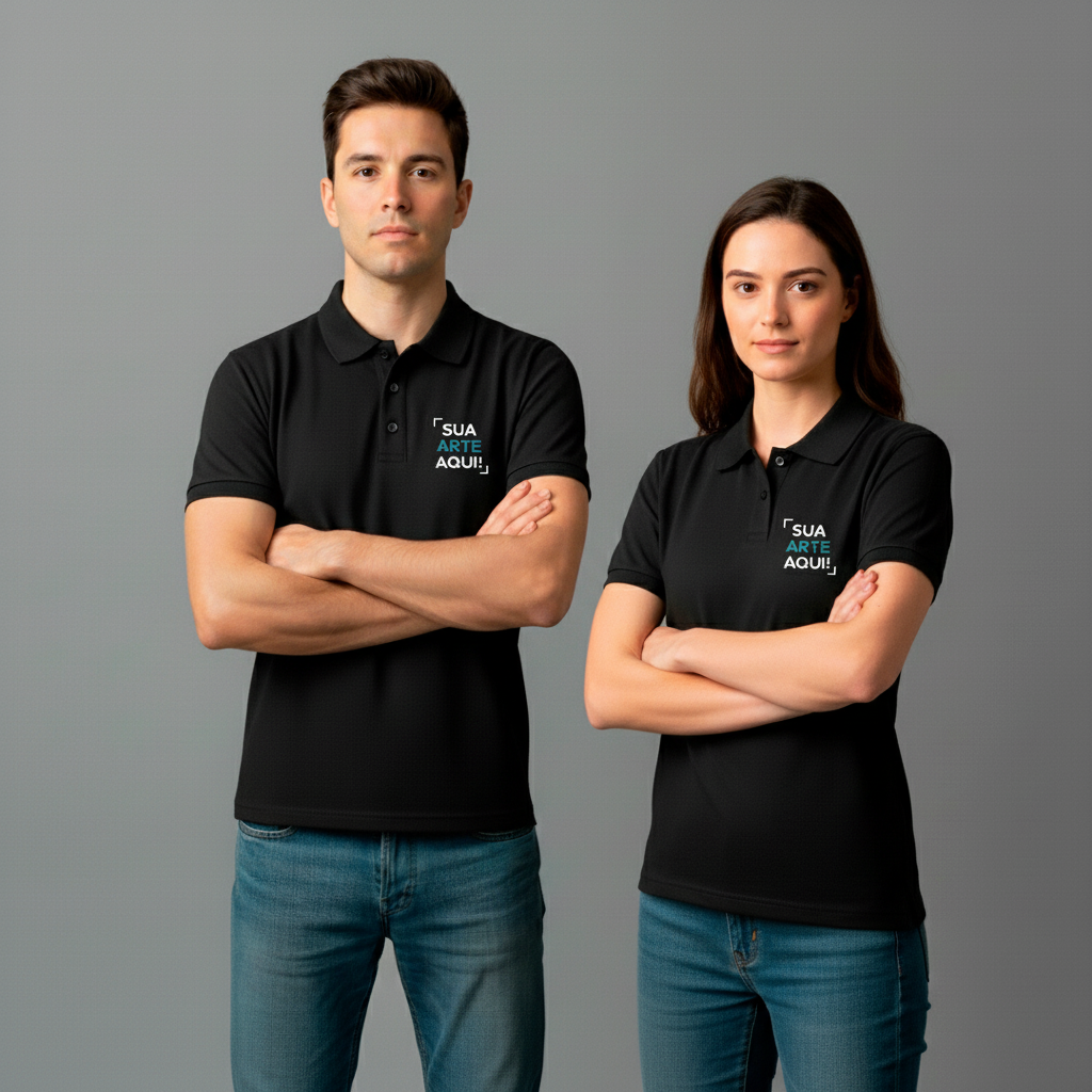Camiseta Polo Personalizável