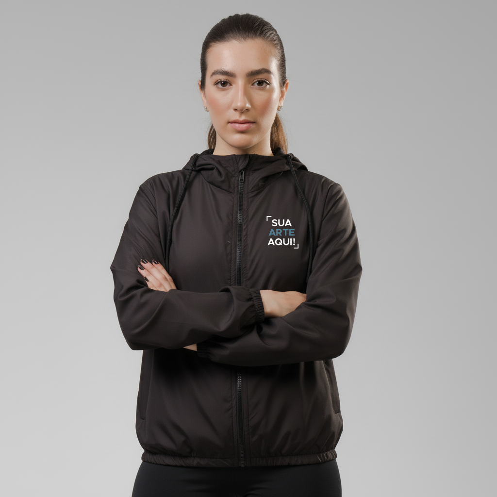 Jaqueta Corta Vento Personalizável