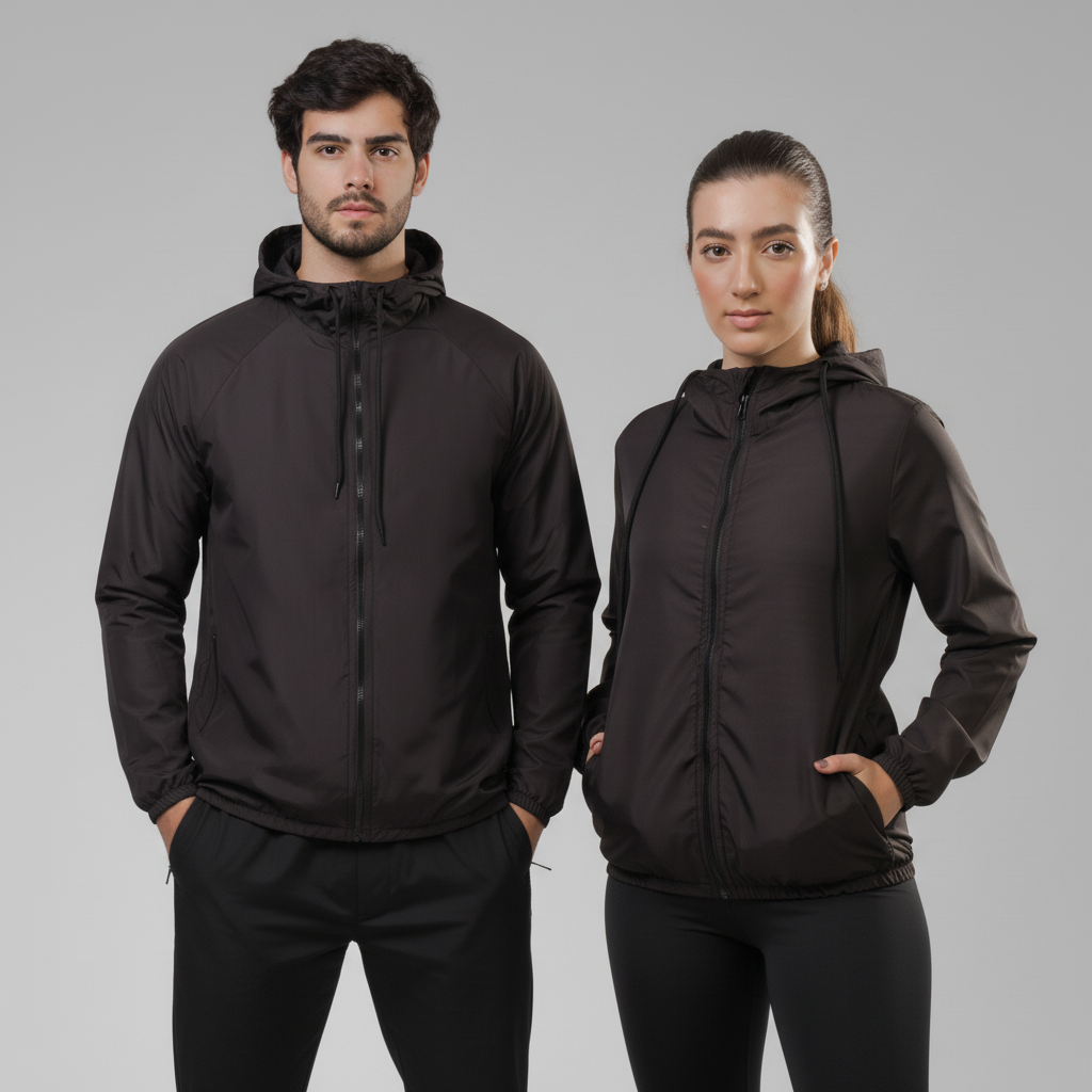 Jaqueta Corta Vento Lisa