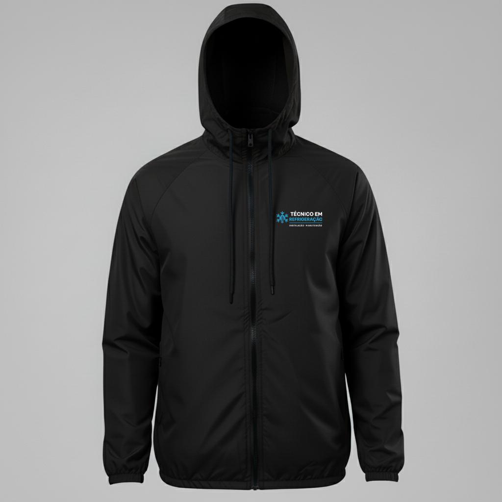 Jaqueta Corta Vento Técnico em Refrigeração