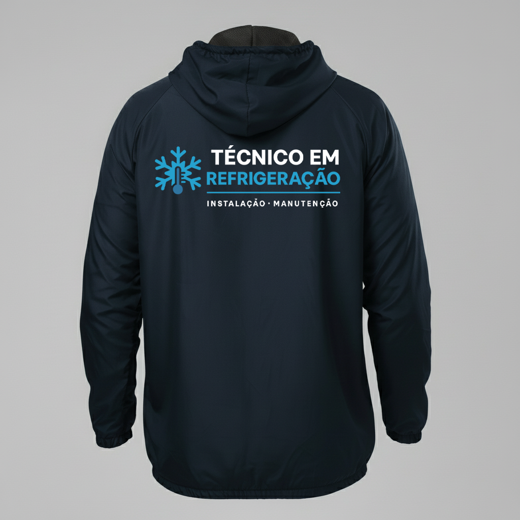 Jaqueta Corta Vento Técnico em Refrigeração