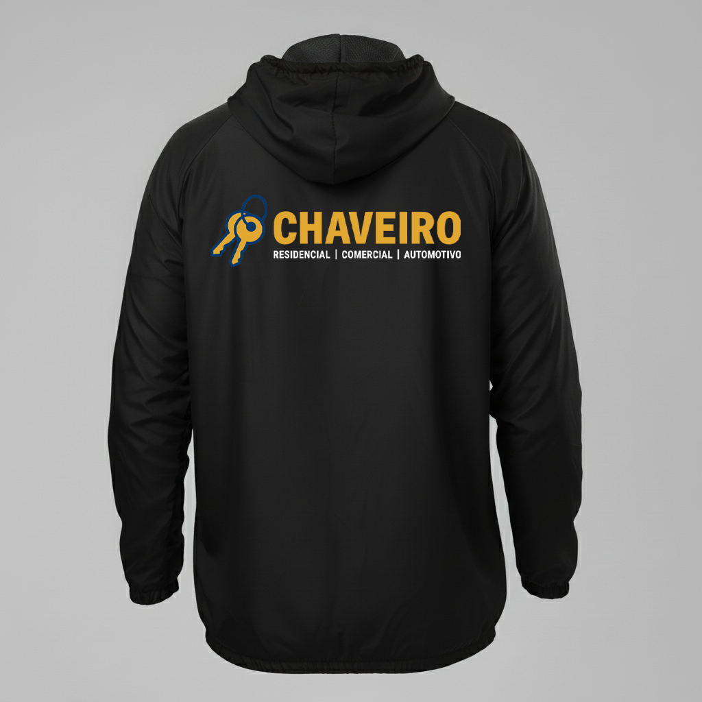 Jaqueta Corta Vento Chaveiro