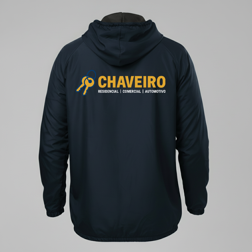 Jaqueta Corta Vento Chaveiro