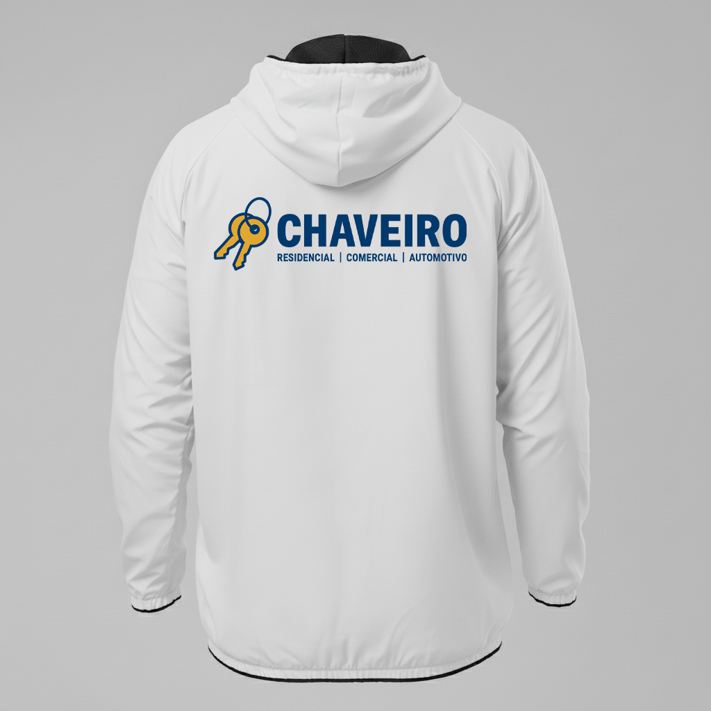 Jaqueta Corta Vento Chaveiro