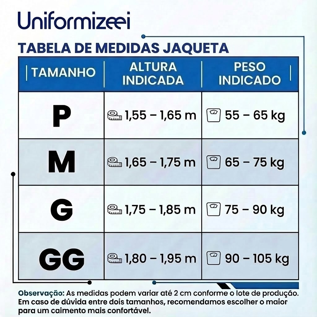 Jaqueta Corta Vento Personalizável