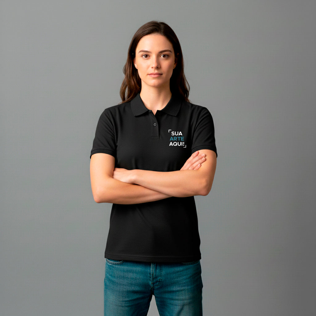 Camiseta Polo Personalizável