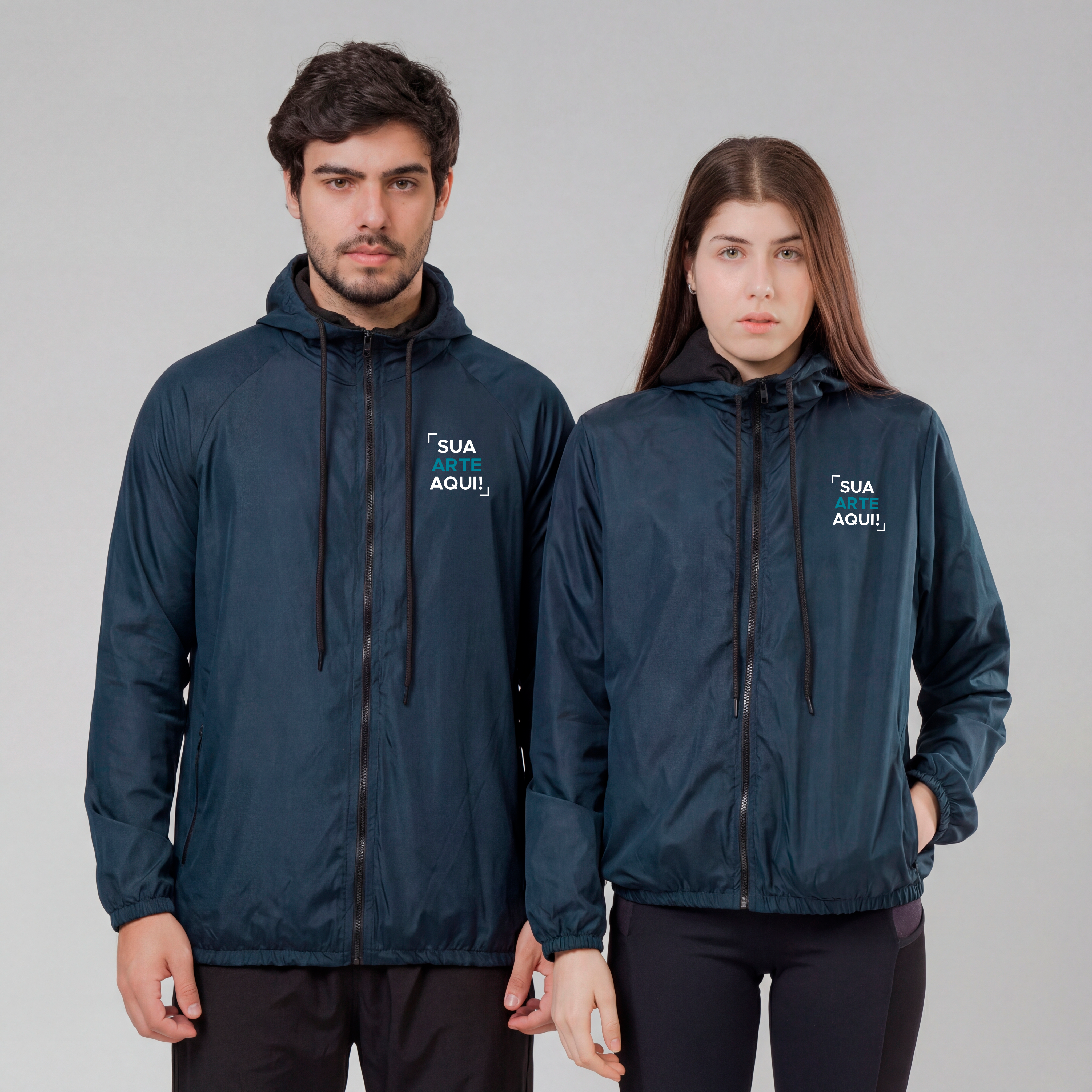Jaqueta Corta Vento Personalizável