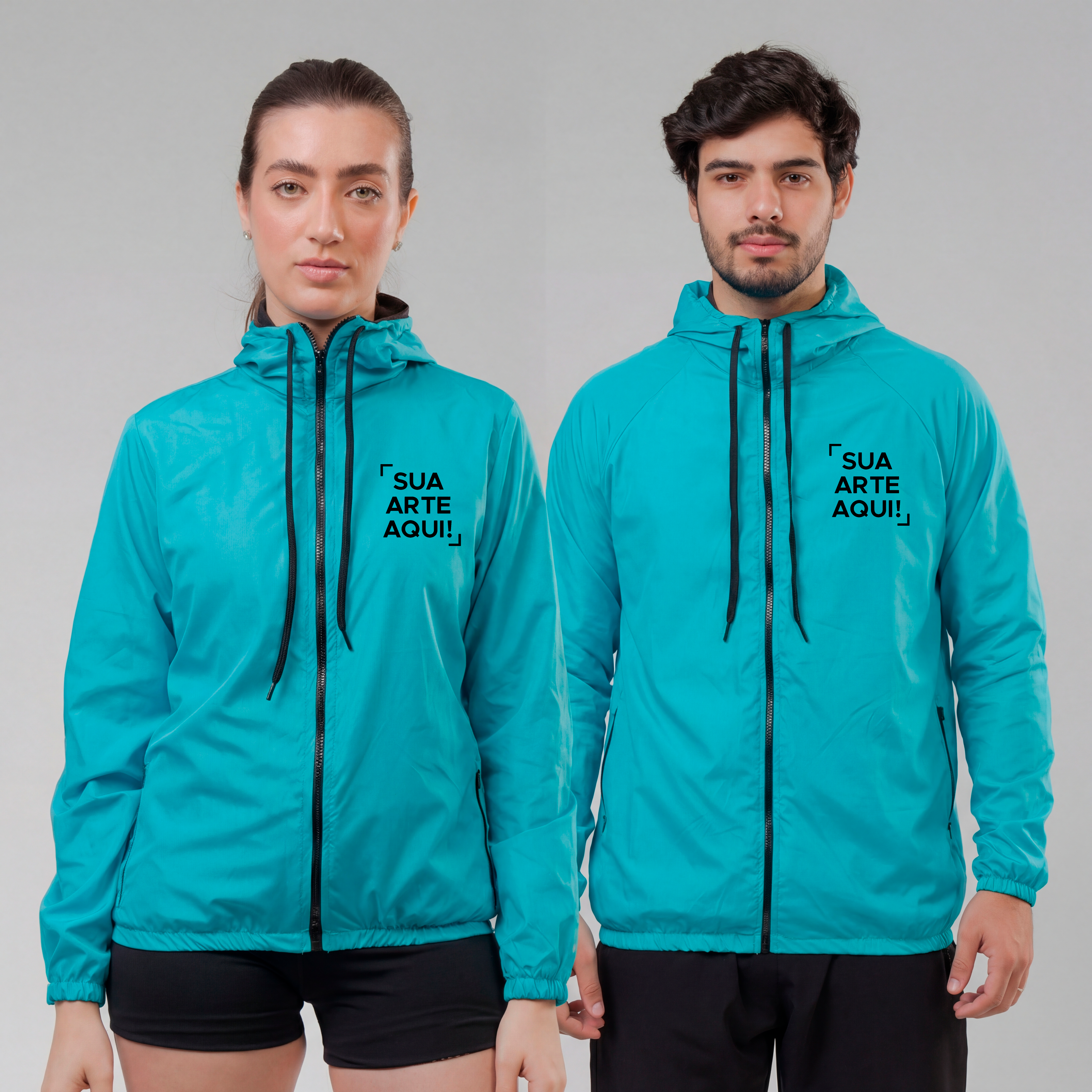 Jaqueta Corta Vento Personalizável