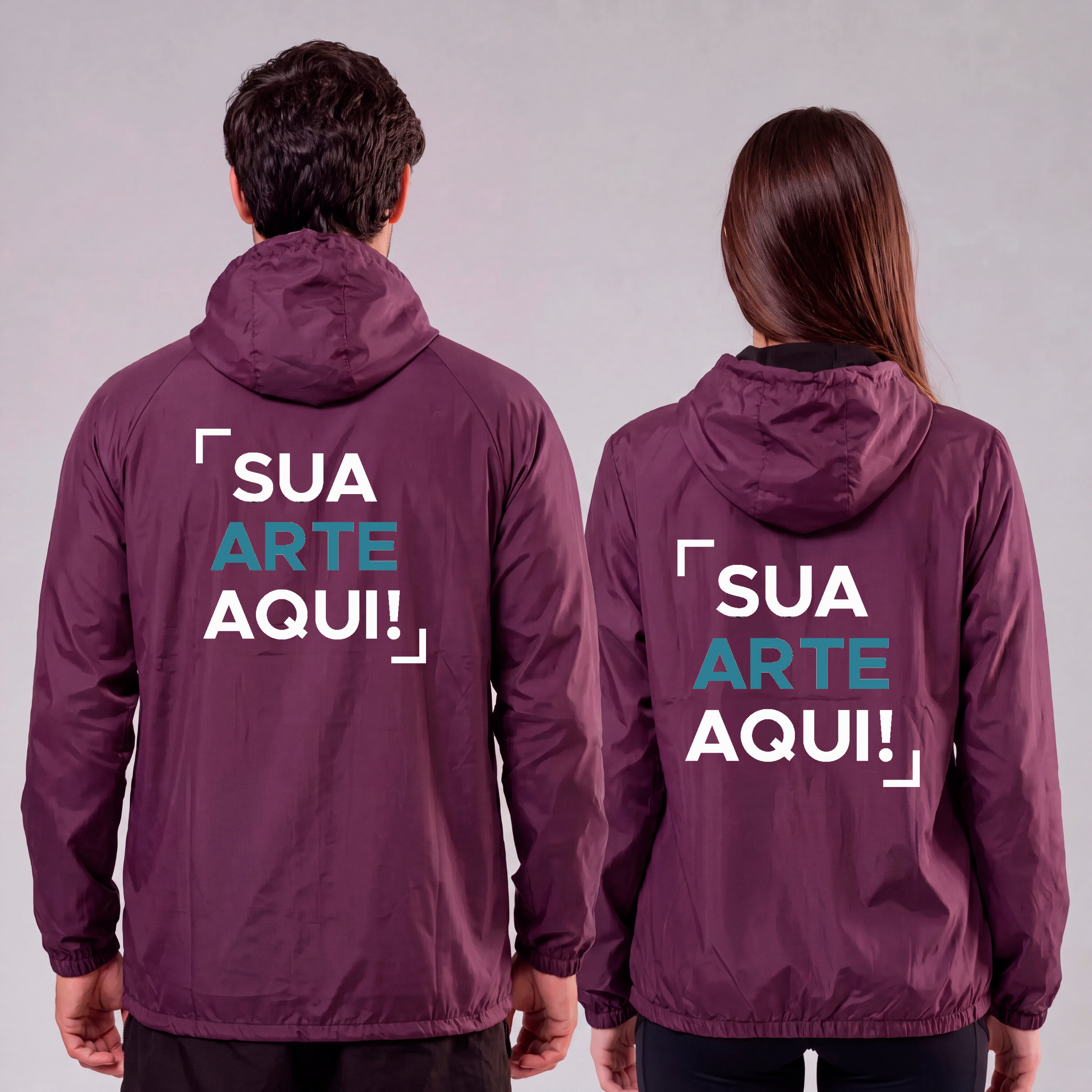 Jaqueta Corta Vento Personalizável